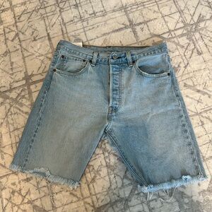 Levi’s blue shorts men’s 501 W32  L29